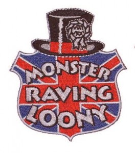 Loonyparty embroidered sewon/iron on patch