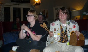 Max auditions as big fibbers drummer 