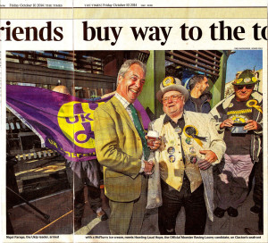 Pages 8+9 of The Times Newspaper 10th Oct 2014